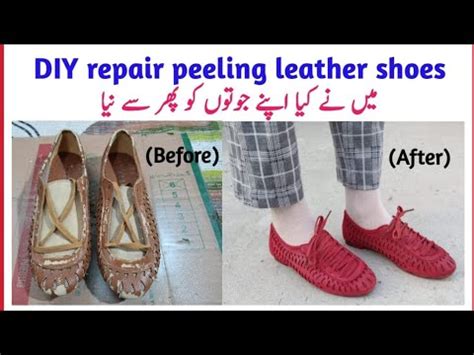 how to improve the look of fake leather shoes|how to repair faux leather shoes.